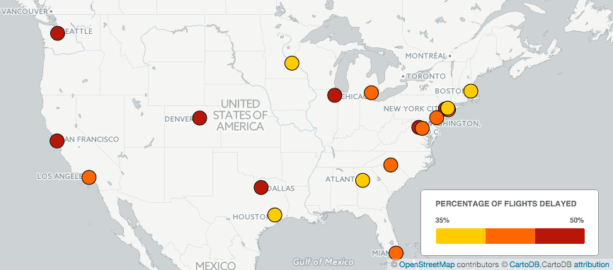 Avoid Thanksgiving Travel Delays with this interactive map!